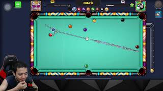 8 Ball Pool TrickShot 999 level play in berlin 50m🥶 [upl. by Einberger]