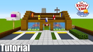 Minecraft Tutorial How To Make The Krusty Krab quot2021 City Buildquot [upl. by Adihahs976]