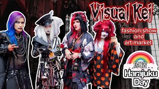 VISUAL KEI  HARAJUKU DAY LA  Fashion Show  Vendor Market [upl. by Akyeluz395]