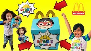 Ryans Wold Custom McDonalds Happy Meal Ryans Toy Review Happy Meal toy [upl. by Merline]