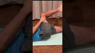 EASY KNEE Iliotibial Band ITB Stretch [upl. by Ahsok]