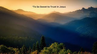 Tis So Sweet to Trust in Jesus  Violin Duet with Piano Accompaniment [upl. by Einnos]