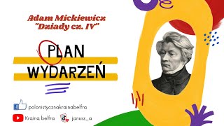 Adam Mickiewicz quotDziady cz IVquot Plan wydarzeń [upl. by Cavuoto608]