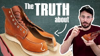 Why People Are OBSESSED w Red Wing Moc Toe Boots [upl. by Tiernan]