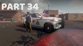 Flashing Lights Shift Part 34  RCMP Mod [upl. by Nycila658]