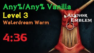 Dungeon Keeper Speedrun Level 3 Waterdream Warm Any amp Any Vanilla RTA 436 IGT 436 current WR [upl. by Aurlie]