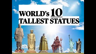 World’s 10 Tallest Statues viral generalknowledge funfacts top10 [upl. by Kubetz]