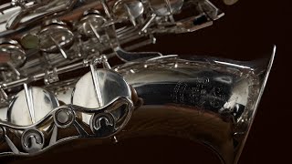 Rare Saxophones The Couesnon Monopole Low A Alto [upl. by Katzir745]