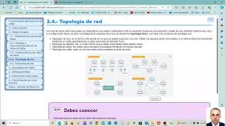 Redes Locales SMR 24 Topología de Red Prof Ingeniero Informático Eduardo Rojo Sánchez [upl. by Silden770]