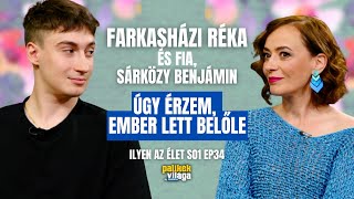 FARKASHÁZI RÉKA ÉS FIA BENJÁMIN ÚGY ÉRZEM EMBER LETT BELŐLE  Ilyen az élet  Palikék világa [upl. by Llehsar]