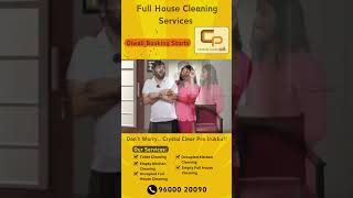 Full House Cleaning for Diwali Festival 🏠✨ Book Now in Chennai crystalclearpro cleaning chennai [upl. by Eelra]