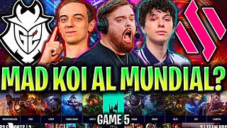 SI G2 GANA MAD LIONS KOI VA AL MUNDIAL  G2 vs BDS Game 5 LEC GRAND FINALS 2024 ESPAÑOL [upl. by Pavel]