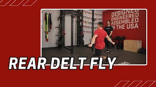 Rear Delt Fly  Cable Machine Exercise [upl. by Ahsaten585]