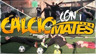 CENTRA IL CESTINO CHALLENGE  CALCIO CON I MATES E I2BOMBER [upl. by Nileuqaj]