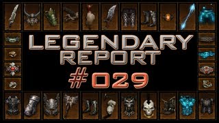 Diablo 3 Legendary Report 29  legendary report [upl. by Htur]