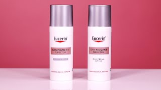 Eucerin Even Pigment Perfector Day amp Night Creams  Reviewed [upl. by Mano]