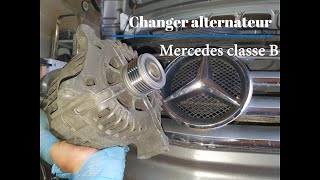 Changer lalternateur Mercedes classe B [upl. by Orsa755]