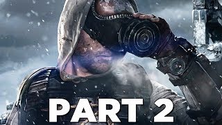 METRO EXODUS Walkthrough Gameplay Part 2  WINTER Xbox One X [upl. by Yorled]