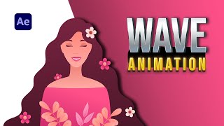 After Effects Tutorial  wave warp in motion graphics [upl. by Mil]