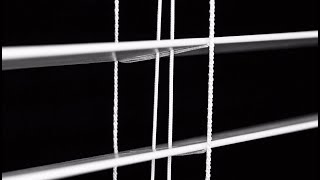 How to Restring a Faux Wood Horizontal Blind with Looping Lift Strings [upl. by Ainez]