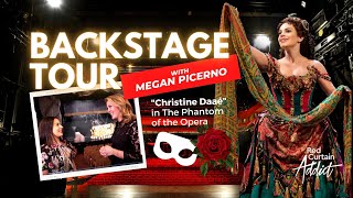 Backstage Tour with Meghan Picerno for the Phantom of the Opera on Broadway [upl. by Geanine]