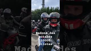 10 000 motos la madone des motards 2023 [upl. by Enecnarf]