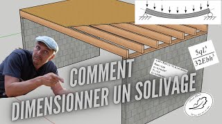 comment dimensionner ses solives de plancher [upl. by Ikeda397]