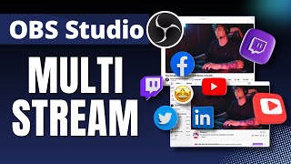 How To Multistream On OBS Studio [upl. by Anaidirib]