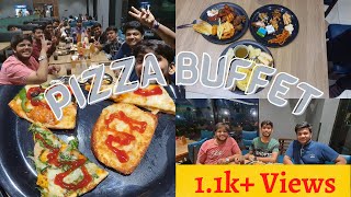 PIzza Buffet Octant pizza in Vidhya Nagar Anand 350 only UNLIMITED FOOD DHAVAL VISARIYA [upl. by Brady]