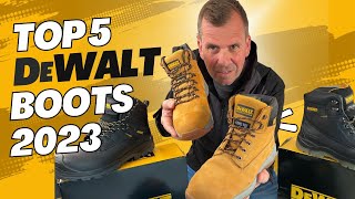 Top 5 DeWalt Safety Boots for 2023 Unleash the Power of Your Feet [upl. by Nosreip]