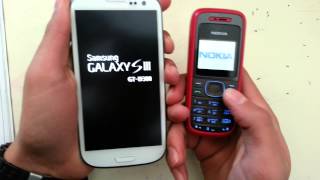 Galaxy S3 VS Old Nokia Startup Test [upl. by Dibbrun666]