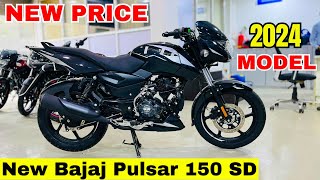 2024 Bajaj Pulsar 150 Single Disc😍New Model✅Detailed Review  Price  New Update  Features  Change [upl. by Alessandra671]