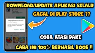 Cara mengatasi Tidak bisa Menginstal aplikasi di play store  Terbaru tahun 2024 [upl. by Rraval]