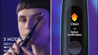 Oclean X Pro Smart Sonic Electric Toothbrush Official Ad [upl. by Ynaffit741]