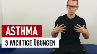 ATEMÜBUNGEN BEI ASTHMA  3 Atemtechniken die du ganz leicht nachmachen kannst bei Asthma [upl. by Fradin377]