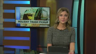 Holiday trash pickup schedule [upl. by Eiramannod]