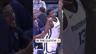 TOUGH 3 from Jaren Jackson Jr in the CLUTCH 🤙  Shorts [upl. by Haliled]