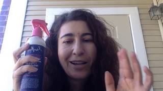 Shea Moisture Silicone Free Miracle Styler Leave in Treatment Conditioner Review [upl. by Goldenberg]