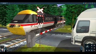 My New BR Class 43 Horn For Trainz  James Hits Car At Level Crossing [upl. by Nwahsem]