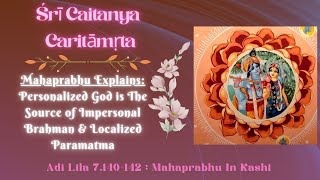 Caitanya Caritamrita Adi Lila Chapter 7 Text 140142  ISKCON  June 20th 2024 [upl. by Cullie]