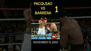 Manny Pacquiao VS Marco Antonio Barrera 1  November 15 2003 [upl. by Natalia]