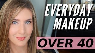 Natural Everyday Makeup Look  Over 40 Makeup [upl. by Holna]