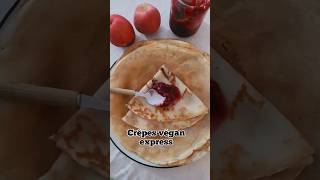 CRÊPES EXPRESS crepe recette vegan liloufitcuisine [upl. by Emse286]