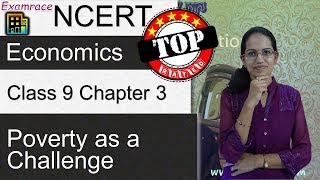 NCERT Class 9 Economics Chapter 3 Poverty as a Challenge Dr Manishika  English  CBSE [upl. by Synn]