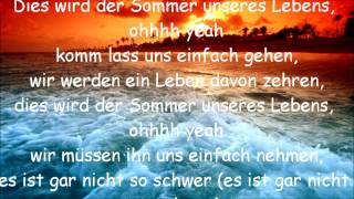 Sommer unseres LebensSebastin Hämer Lyrics [upl. by Botzow]