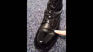 US Navy Boot Shining Trick [upl. by Osrit]