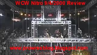 WCW Monday Nitro 942000 Review  Wargames 2000 [upl. by Atinel]