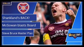 Can Critchley Save Hearts Shanklands Return Explained  Hearts News [upl. by Gratt607]