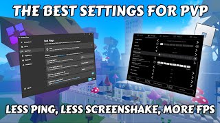 The BEST SETTINGS for Blox Fruits PVP Sensitivity Graphics and More [upl. by Aniteb]