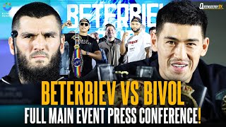 Artur Beterbiev vs Dmitry Bivol amp Wardley vs Clarke FULL Main Event Press Conference RiyadhSeason [upl. by Ahsinhoj]